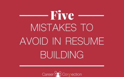 5 COMMON MISTAKES MADE IN RESUME BUILDING