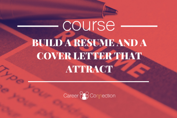 Build a resume and cover letter that attract
