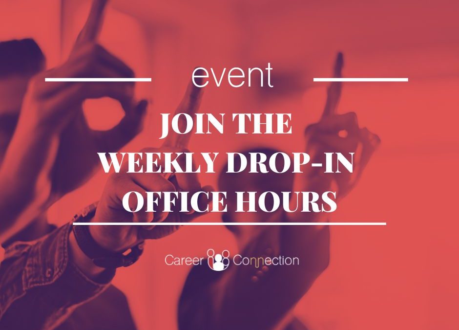 Drop-in Office hours (weekly)