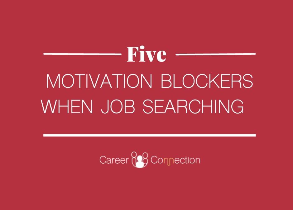 5 motivation blockers when job searching